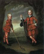 William Blake sir james macdonald and sir alexander macdonald oil painting on canvas